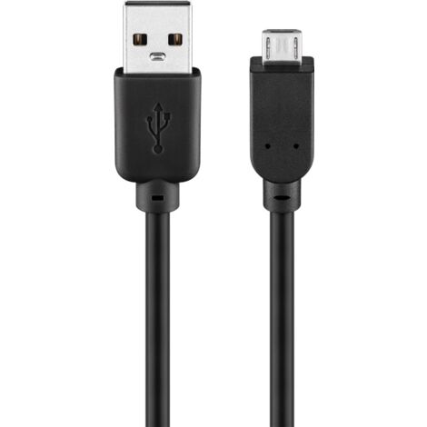Goobay 93920 cable USB USB 2.0 3 m Micro-USB B USB A Negro