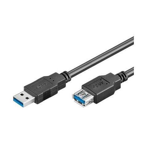 Equip USB 2.0 A-Macho a A-Hembra 3M Alargo - Cable datos