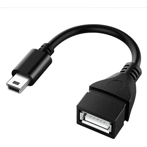 Goobay 95006 cable USB 0,2 m USB 2.0 USB A Mini-USB B Negro