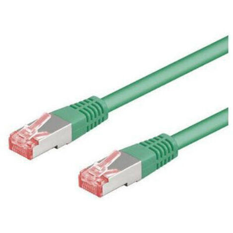 Goobay 95464 cable de red Verde 0,5 m Cat6 S/FTP (S-STP)