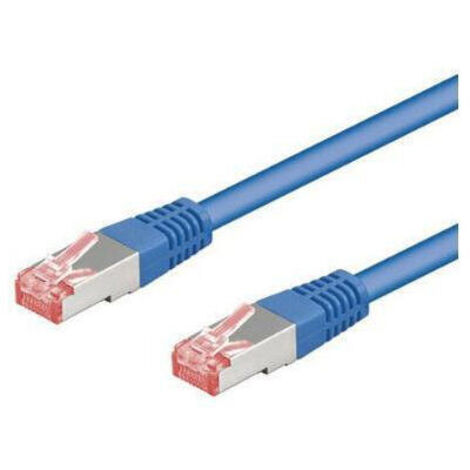 Goobay 95492 cable de red Azul 2 m Cat6 S/FTP (S-STP)