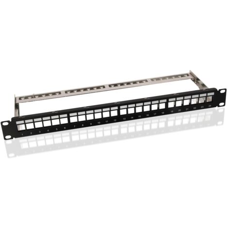 Goobay 95743 panel de parcheo 1U