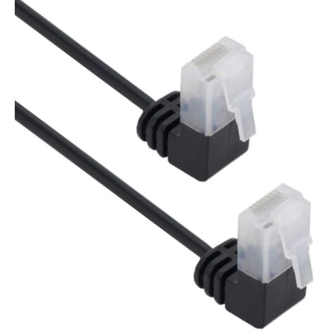 Goobay 96088 - Cable de red (3 m, Cat5e, U/UTP (UTP), RJ-45, RJ-45, Negro)