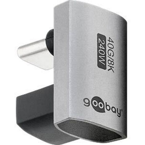 GOOBAY Adaptateur USB-C 74445 Forme en U 180° USB4