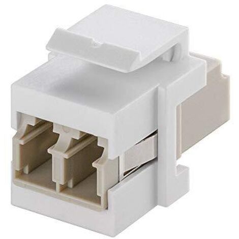 Goobay Adattatore Keystone 2 x LC Duplex Femmina