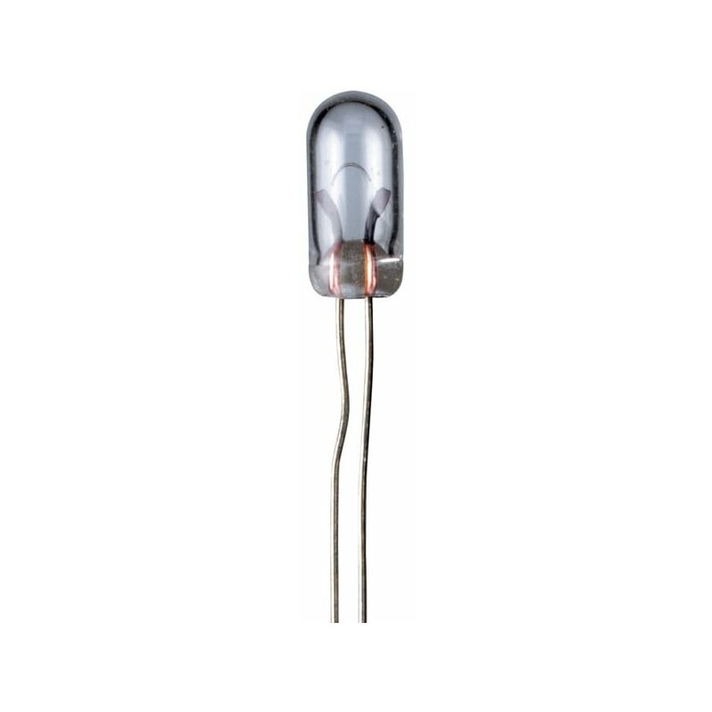 Ampoule format T1 mini neon, 0,72 w, Cable Strand, 12 v (dc), 60 mA, 10 pièces (9116) - Goobay