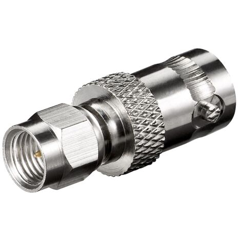 GOOBAY BNC-Adapter, BNC-Buchse auf SMA-Stecker