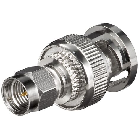 goobay BNC-Adapter, BNC-Stecker/SMA-Stecker