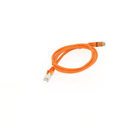 Goobay CAT 5-100 FTP 1.0m cable de red Naranja 1 m