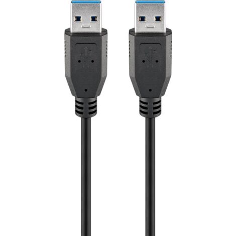 GOOBAY  Cavo USB 3.0 A maschio/A maschio 1,0 m Nero