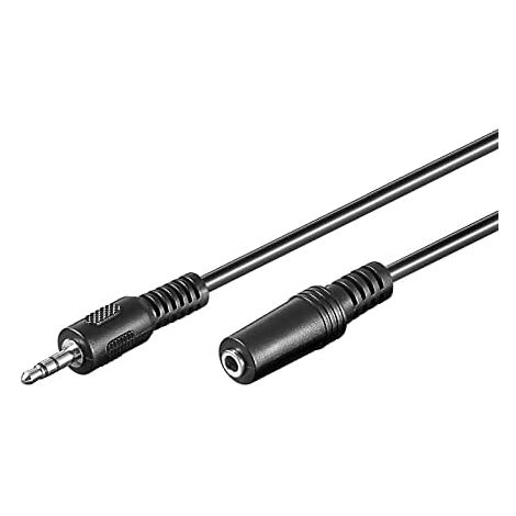 goobay Eigenbrand - Cable de audio y vídeo (clavija jack de 3,5 mm, 10,0 m)