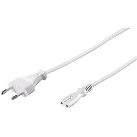 GOOBAY Euro-Netzkabel, 1,5 m