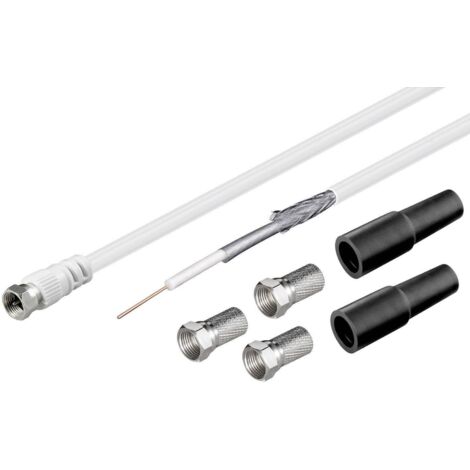 goobay Goobay 51625 - Antennenkabel Set O 6.8 mm 100 dB 20 m - Cable/adapter set - Antenna/TV