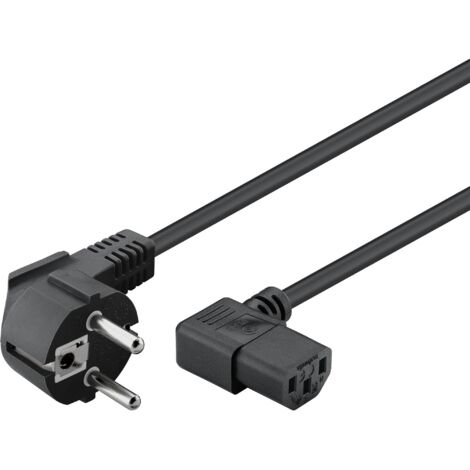goobay Goobay NK 102 S-200 - 2 m - Mâle/Femelle - Noir (50080)