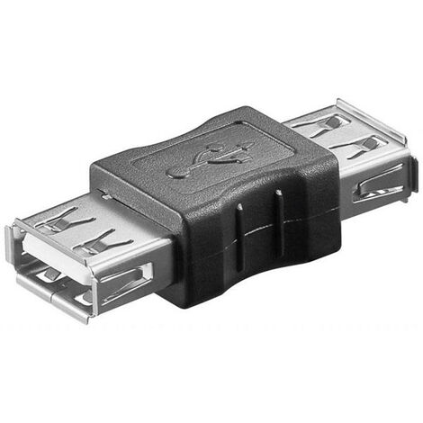 goobay Goobay USB ADAP A-F/A-F - A - A - Femelle/Femelle - Gris (50293)