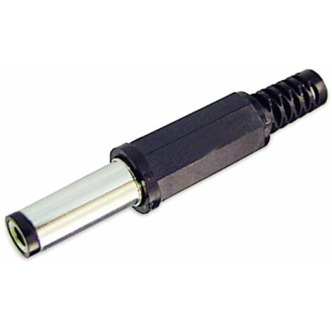 GOOBAY Hohlstecker, Ø 2,5 mm, 9 mm, Knickschutz