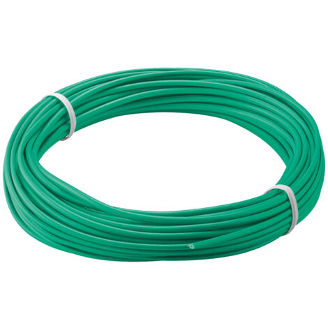 GOOBAY Kupferlitze 55042, 1x 0,14  mm², isoliert, 10 m, grün