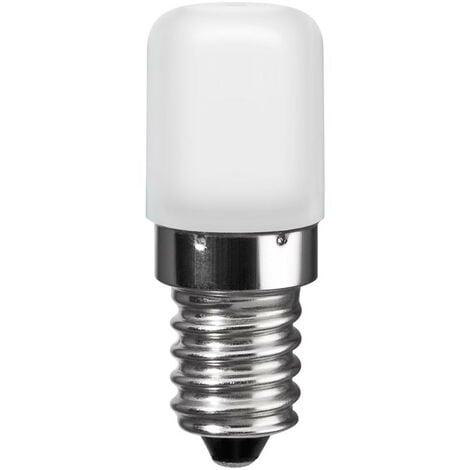 goobay Lampe LED réfrigérateur, 1,8 W, culot E14, équivalent , blanc chaud, à lumière non variable, blanc chaud (30565)