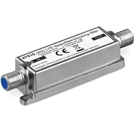 GOOBAY LTE(4G)-Sperrfilter für DVB-T, 2x F-Kupplung