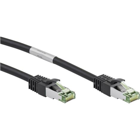 Goobay Netzwerkkabel 66722 CAT8.1 2m schwarz