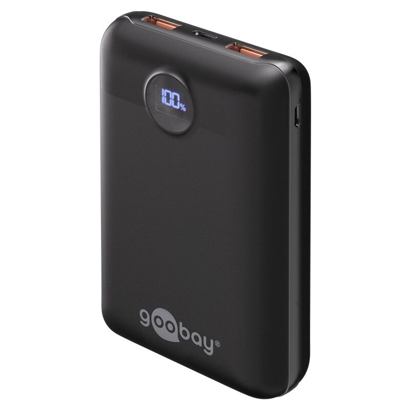 Power Bank 20.000 mAh, 22 w, power bank extrêmement compacte avec Power Delivery et Quick Charge pour le mode de charge rapide.