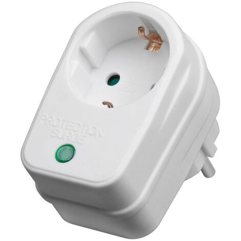 GOOBAY Prise parafoudre, blanche, 3500 W