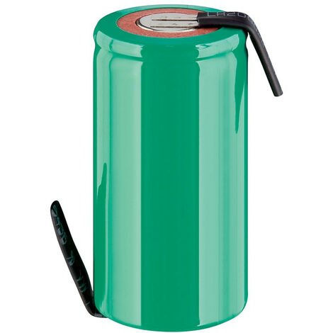 goobay Sub-C, 3000 mAh, Fer à souder (Z), Batterie nickel-hydrure métallique (NiMH), 1,2 V, PVC, Fer à souder (Z), Partie supérieure plate PVC 1Z (72808)
