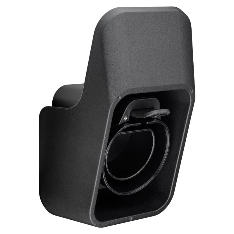 Support Mural avec Porte-Câble pour Câble de Charge Type 2 de Véhicule Électrique, sécurise le raccord de câble du véhicule entre les opérations de