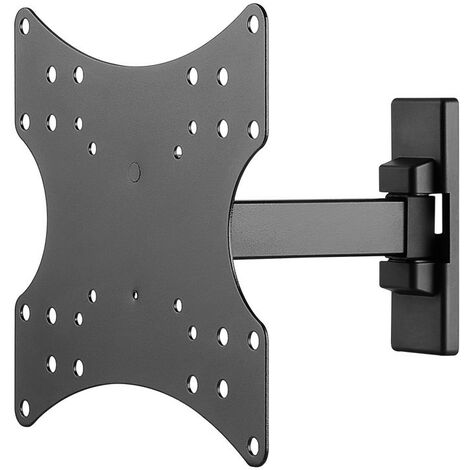 goobay Support mural de base pour TV FULLMOTION (S), pour les téléviseurs de 58-107 cm (23 à 42), entièrement mobiles (pivotants et inclinables) jusqu'à 20 kg (49713)
