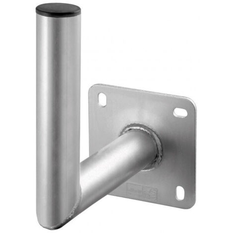 goobay Support mural en aluminium antenne SAT, avec distance par rapport au mur 250 mm, 250 mm (67300)
