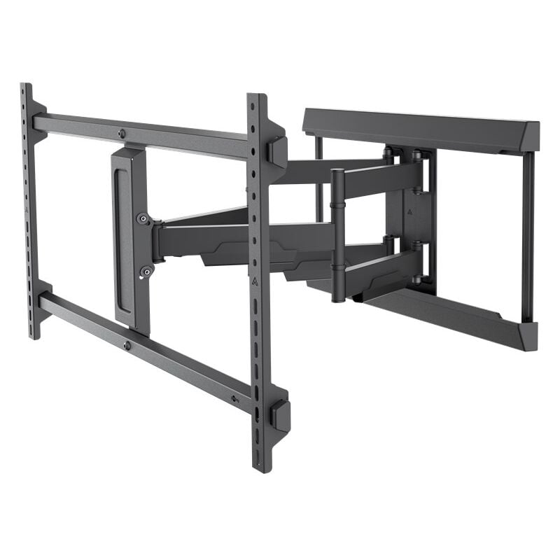 Goobay - Support Mural pour tv Pro fullmotion (xl), noir, support tv de 43 à 90 pouces (109 – 229 cm), max. 60 kg, entièrement mobile : pivotant,