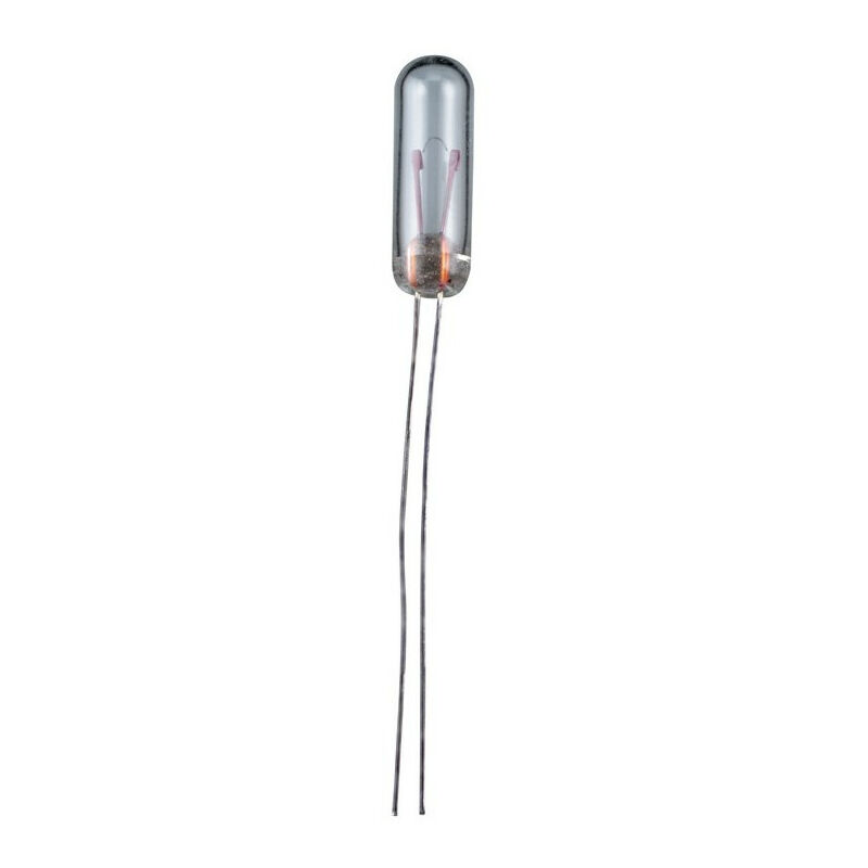 T1¼ Ampoule Miniature incandescente, 0,9 w Cable Strand, 12 v (dc), 75 mA - lot de 100 pieces (9345 pack) - Goobay