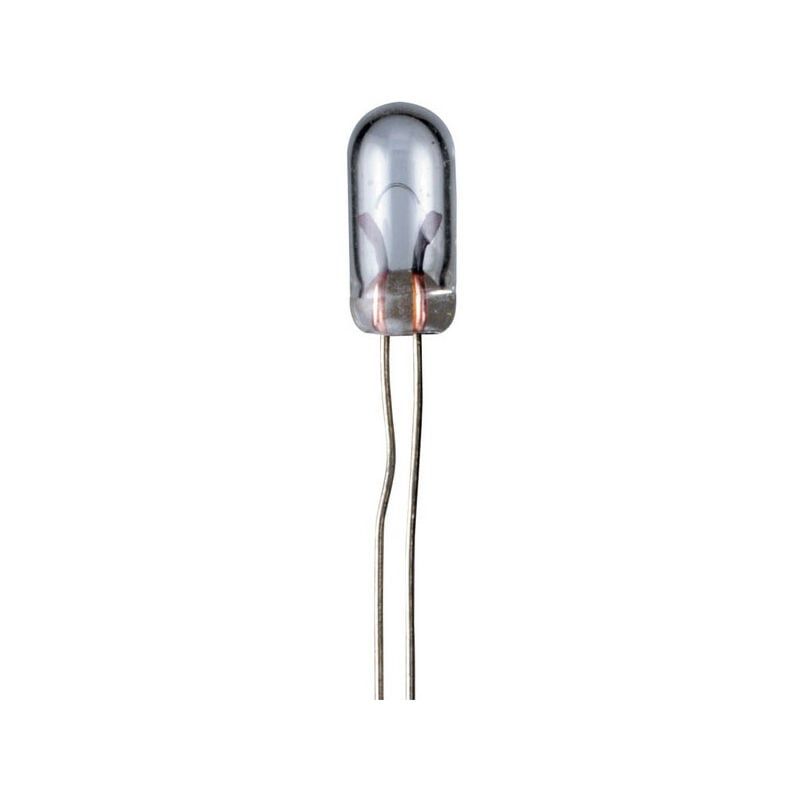 T1 Ampoule Miniature Fluorescente, 0,56 w - Cable Strand, 14 v (dc), 40 mA, 10 pièces (9117) - Goobay