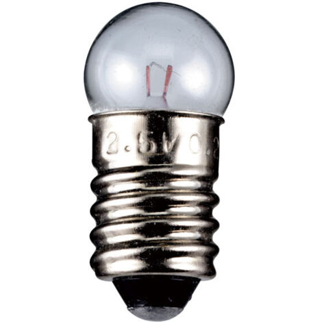goobay Taschenlampen-Kugel, 0,3 W Sockel E10, 6 V (DC), 50 mA (9590)
