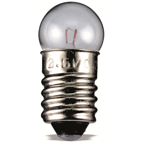 goobay Taschenlampen-Kugel, 1,14 W - Sockel E10, 3,8 V (DC), 300 mA (9324)