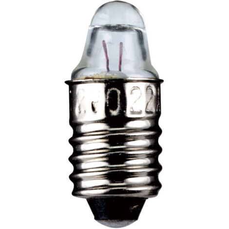 goobay Taschenlampen-Spitzlinse, 1,55 W Sockel E10, 3,7 V (DC), 300 mA (9334)