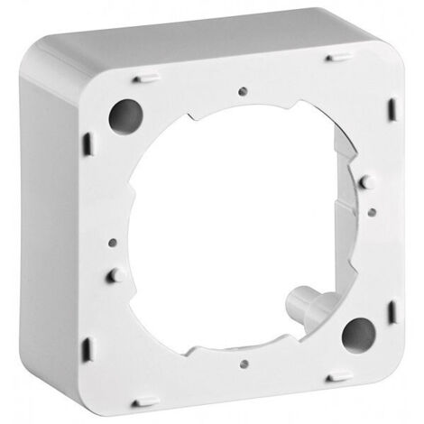 goobay Tecline exertis Connect - Installationskasten Netzwerkoberfläche - Pure White (67042)