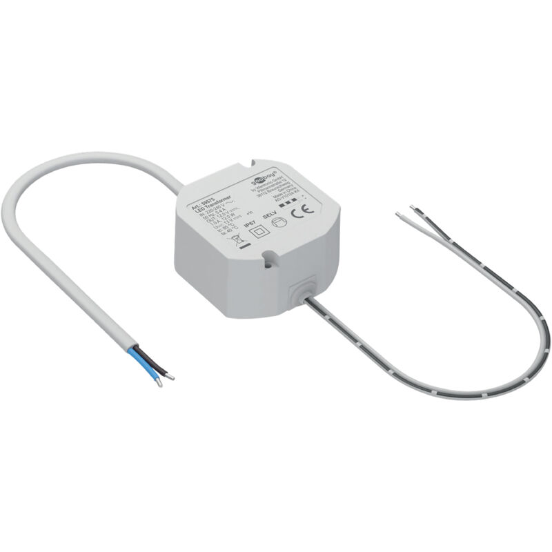 GOOBAY Transformateur LED 59575, 12 V, 12 W GOOBAY Transformateur LED 59575, 12 V, 12 W