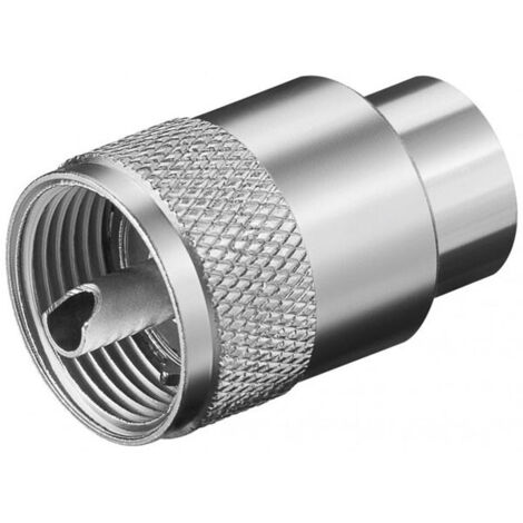 GOOBAY UHF-Stecker, für Kabel-Ø max. 10 mm