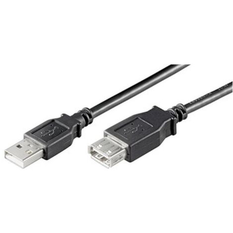 GOOBAY USB 2.0 Hi-Speed Verlängerung, A/A, 68905, 5 m, schwarz