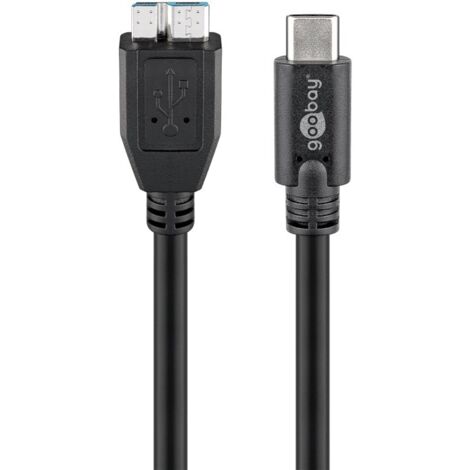 GOOBAY USB 3.1 Adapterkabel Micro-B/C, 0,6 m