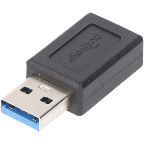 Goobay USB 3.2 Gen 1 (USB 3.0) Adapter [1x USB-A Stecker - 1x USB-C® Buchse] USB 3.0 SuperSpeed Adap