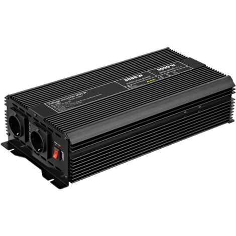 GOOBAY Wechselrichter, 12V-/230V,3000W