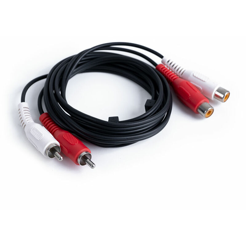 Câble d'extension de prise rca longueur du câble audio 1,5 m