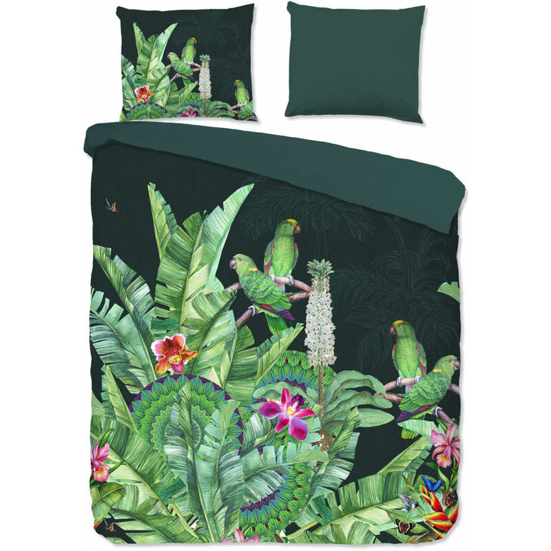 

Funda de edredón CATO 200x200/220 cm verde - Verde - Good Morning