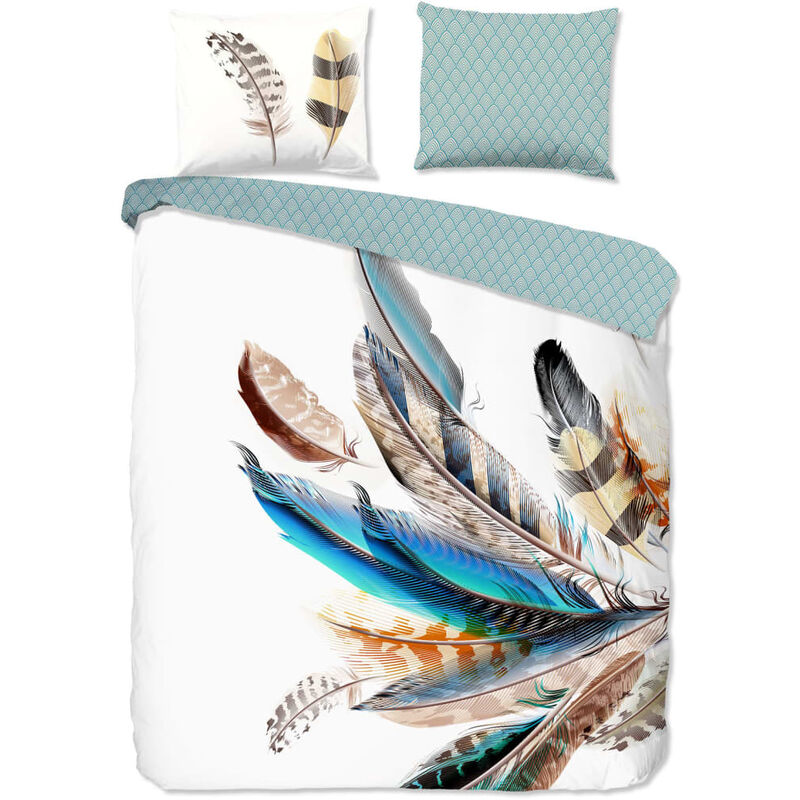 

Funda de edredón FEATHER 240x200/220 cm multicolor - Multicolor - Good Morning
