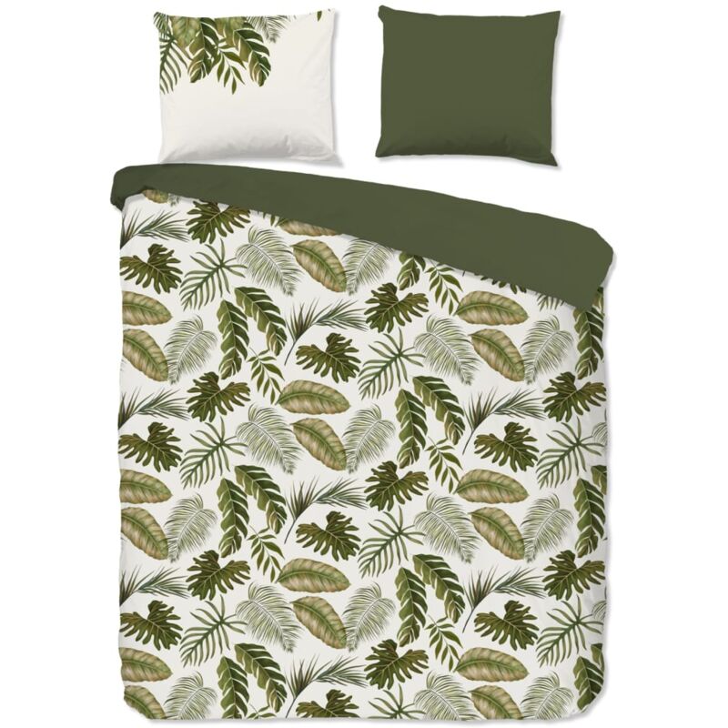 

Funda de edredón LEWIS 155x220 cm verde - Verde - Good Morning