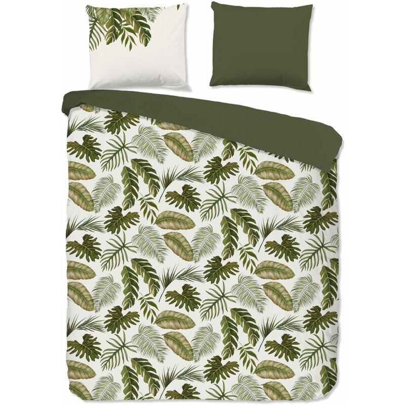 

Funda de edredón LEWIS 240x200/220 cm verde - Verde - Good Morning