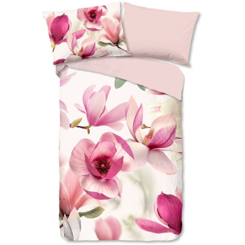 

Funda de edredón MAGNA 135x200 cm rosa y blanco - Multicolor - Good Morning