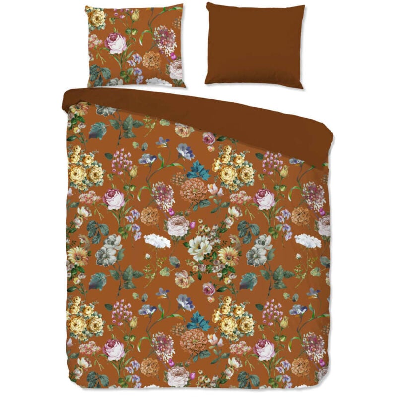 

Funda de edredón SHINSHOU 200x200 cm marrón tierra - Marrón - Good Morning